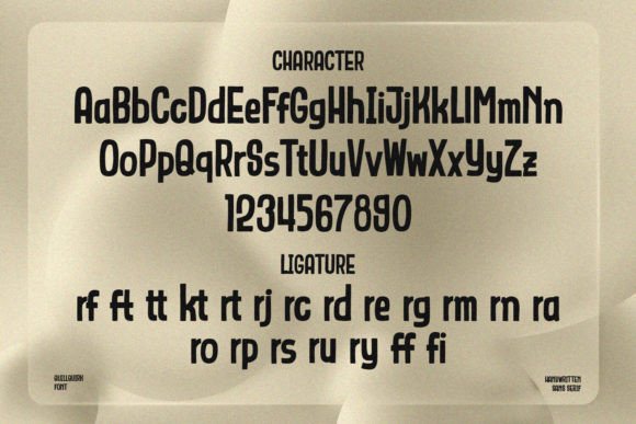Quillquirk Font PNG with transparent background - Preview 2
