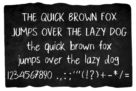 Skinny Pencil Font PNG with transparent background - Preview 3