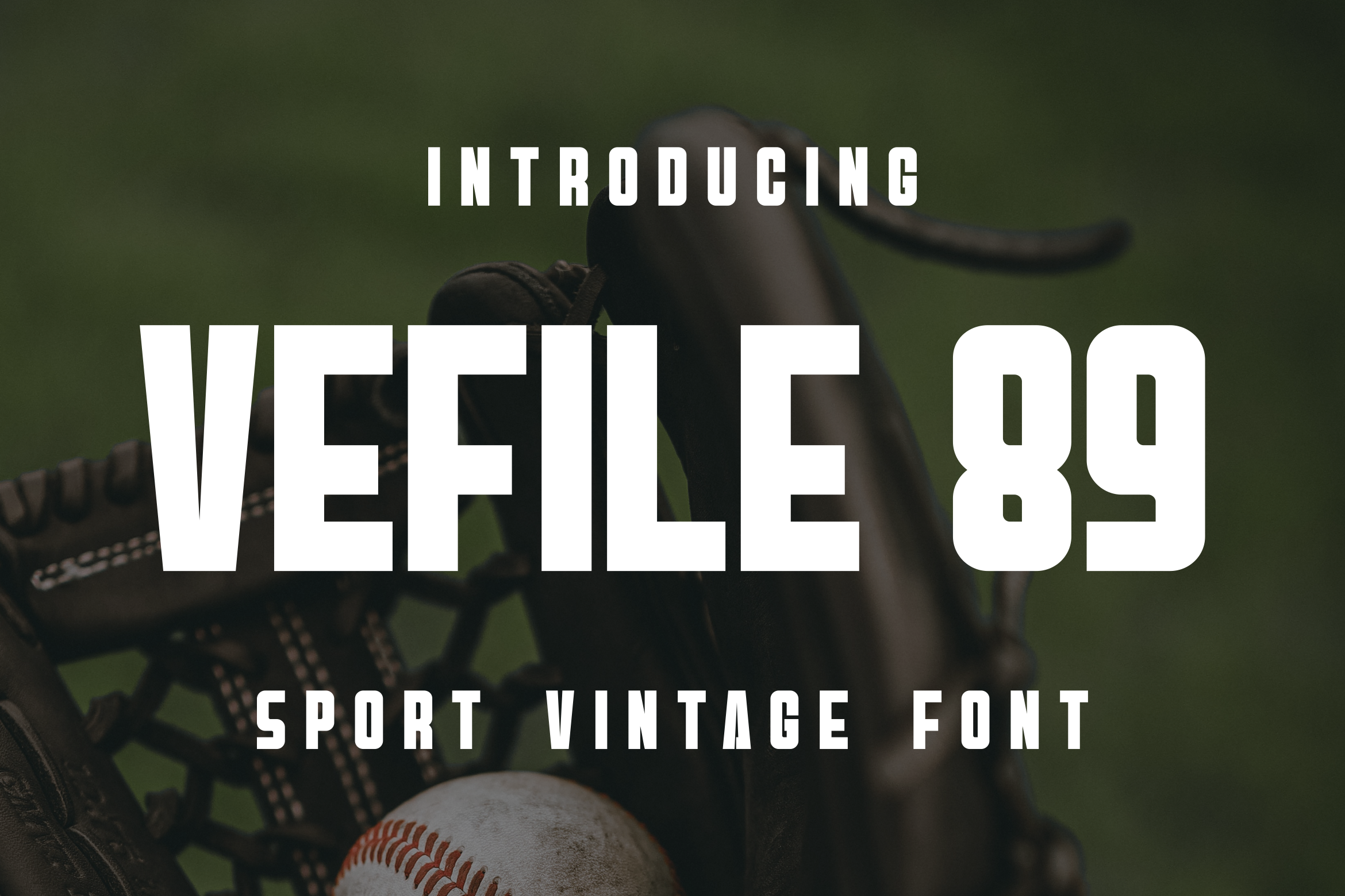Vefile 89 Font by ponuppo · Creative Fabrica