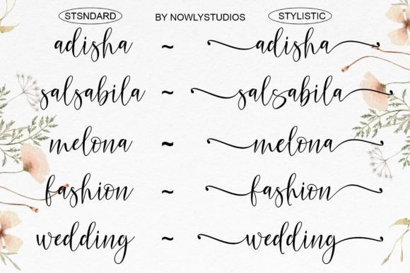 Adisha Font - Preview 4