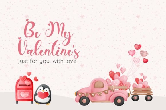 Angelia Valentine Font - Preview 1