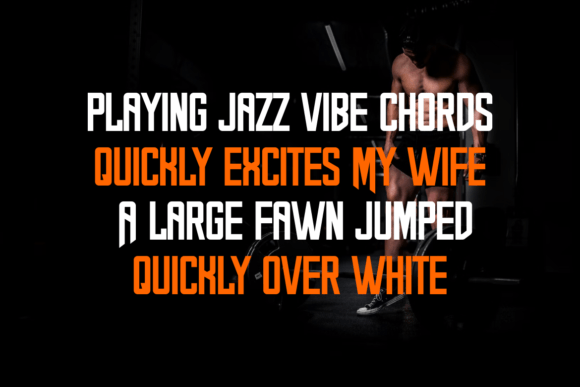 Bharick Font - Preview 2