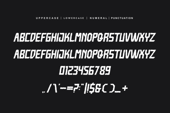 Brushle Rusher Font - Preview 2