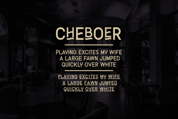 Cheboer Font - Preview 2