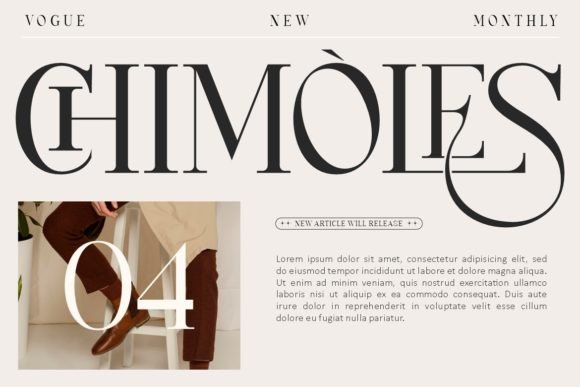 Chorles Font - Preview 1