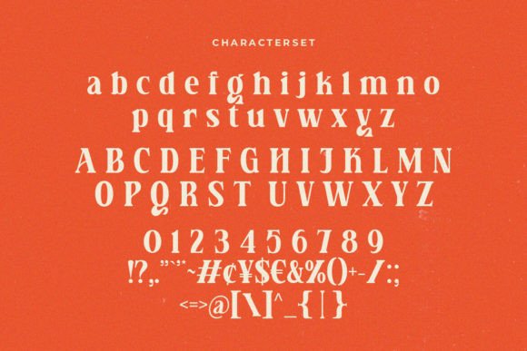 Chusten Bullgis Font - Preview 6