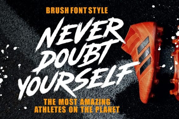 Cyber Brush Font - Preview 1