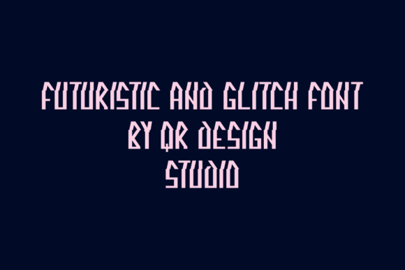 Cyber Glitcher Font - Preview 2
