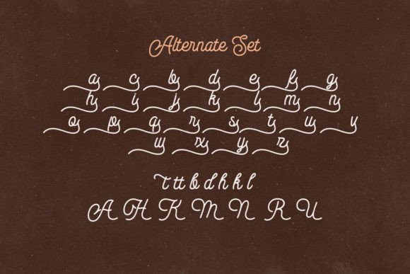 Denhils Font PNG with transparent background - Preview 6