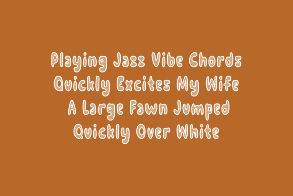 Donut Strep Font font preview - 2