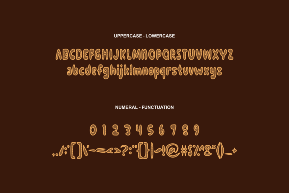 Donut Strep Font font preview - 3