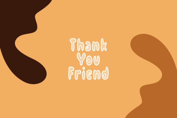 Donut Strep Font font preview - 4