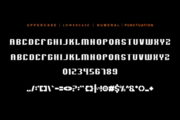 Gexo Racing Font - Preview 5