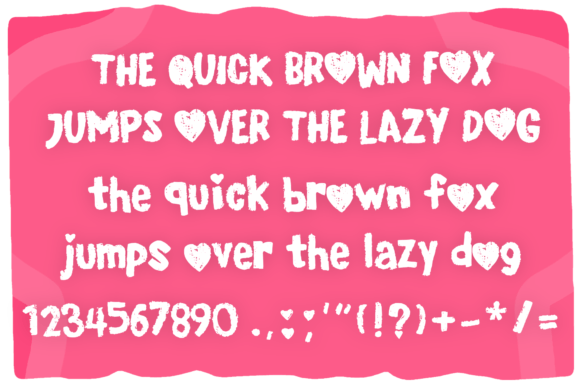 Graphite Love Font - Preview 3