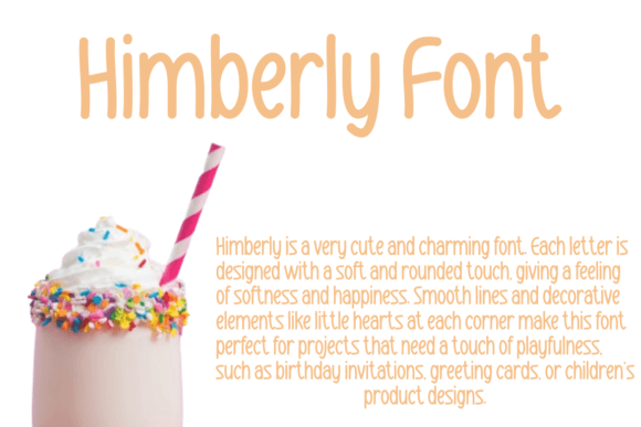 Himberly Font font preview - 4