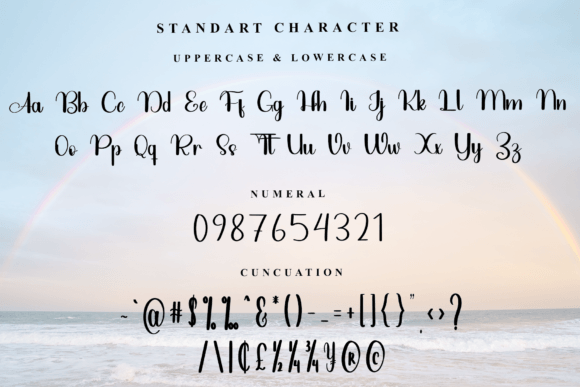 Holiday Font - Preview 4
