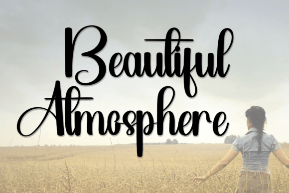 January Traveling Font PNG with transparent background - Preview 3
