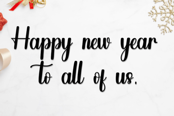 January Traveling Font PNG with transparent background - Preview 5