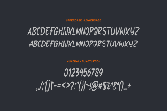 Kenken Bray Font PNG with transparent background - Preview 3