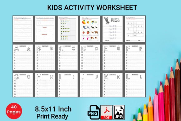 Kids Activity Learning Worksheet Pdf