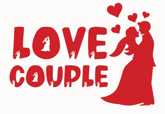 Love Couple Font PNG with transparent background - Preview 1