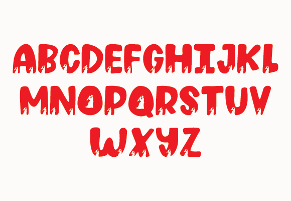 Love Couple Font PNG with transparent background - Preview 2