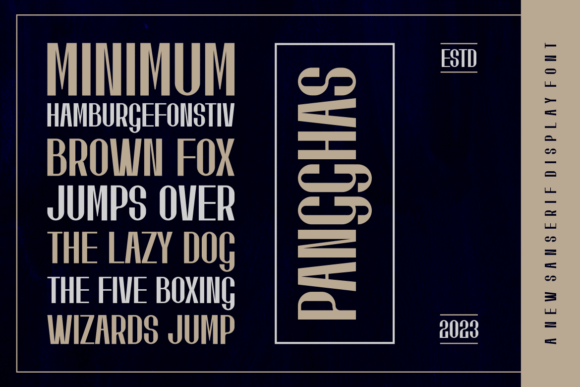 Pangghas Font PNG with transparent background - Preview 1