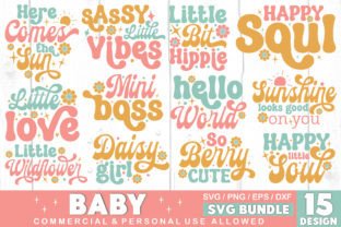 Baby SVG Bundle Graphic by crafthome · Creative Fabrica