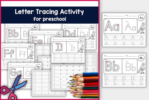 Letter Tracing Activities for Preschool