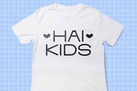 Minimalist School Font PNG with transparent background - Preview 2