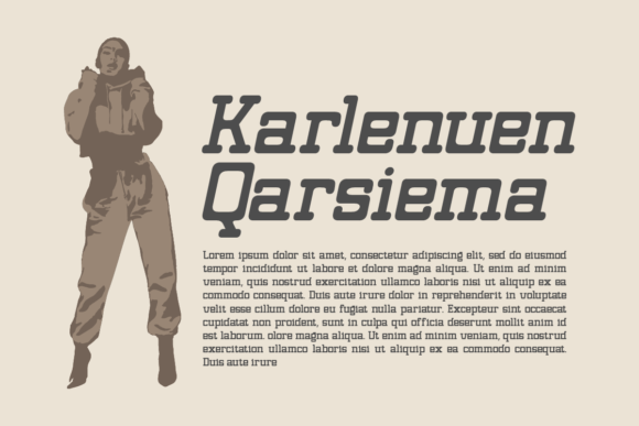 Bralwood Font - Preview 3