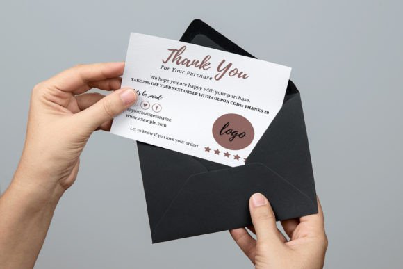Canva Business Thank You Card - Business