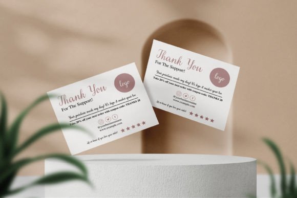 Canva Business Thank You Card - Business