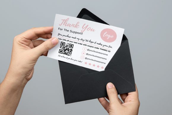 Canva Business Thank You Card - Business