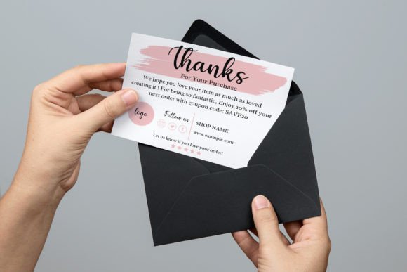 Canva Business Thank You Card - Business