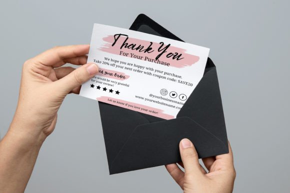 Canva Business Thank You Card - Business