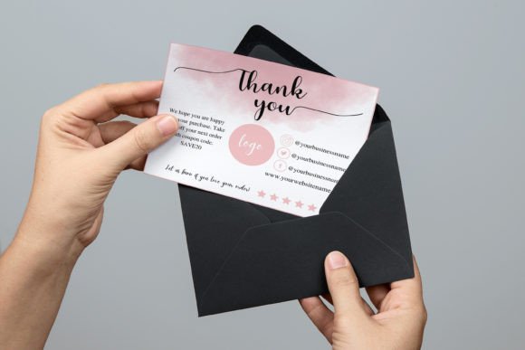 Canva Business Thank You Card - Business