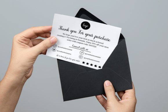 Canva Business Thank You Card - Business