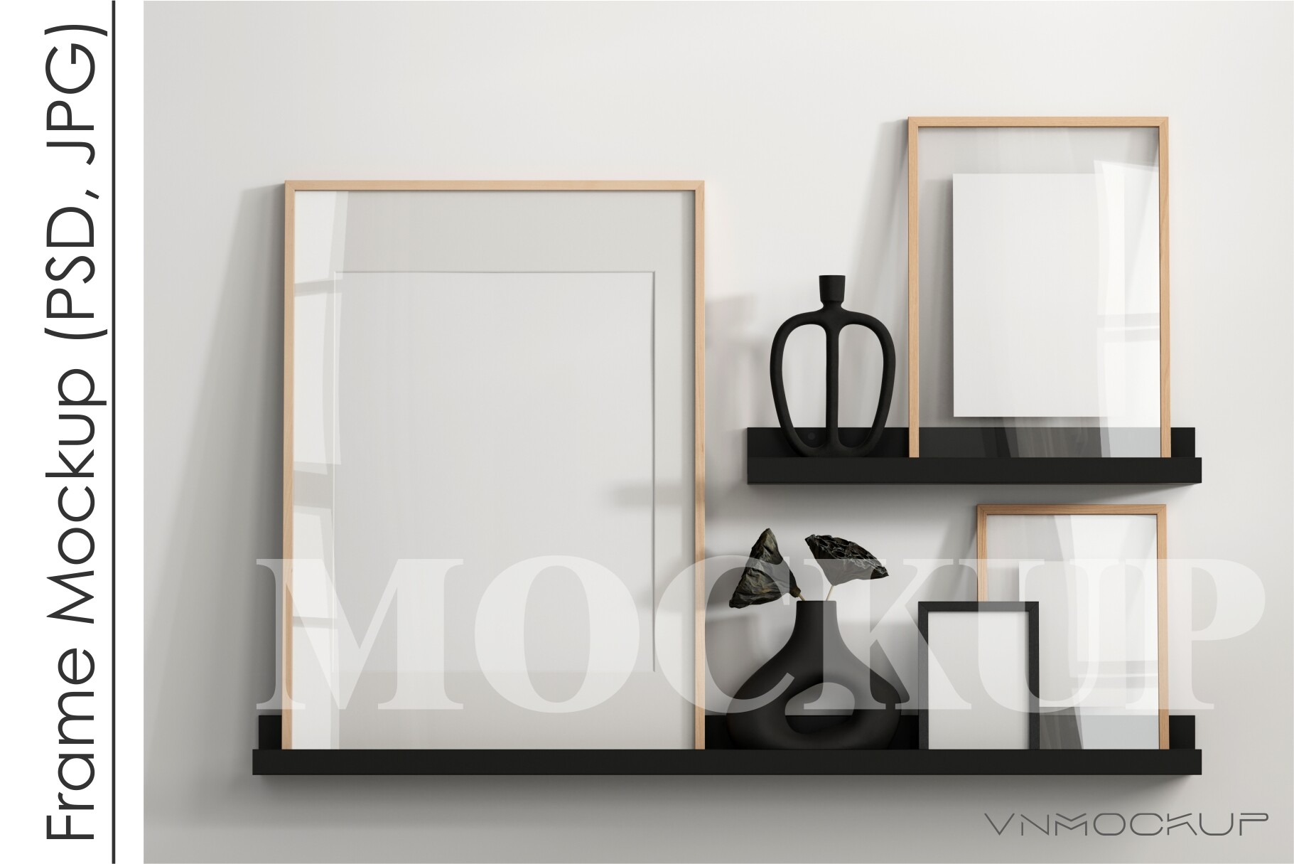 Modern Interior Frame Mockup Graphic by VNmockup · Creative Fabrica