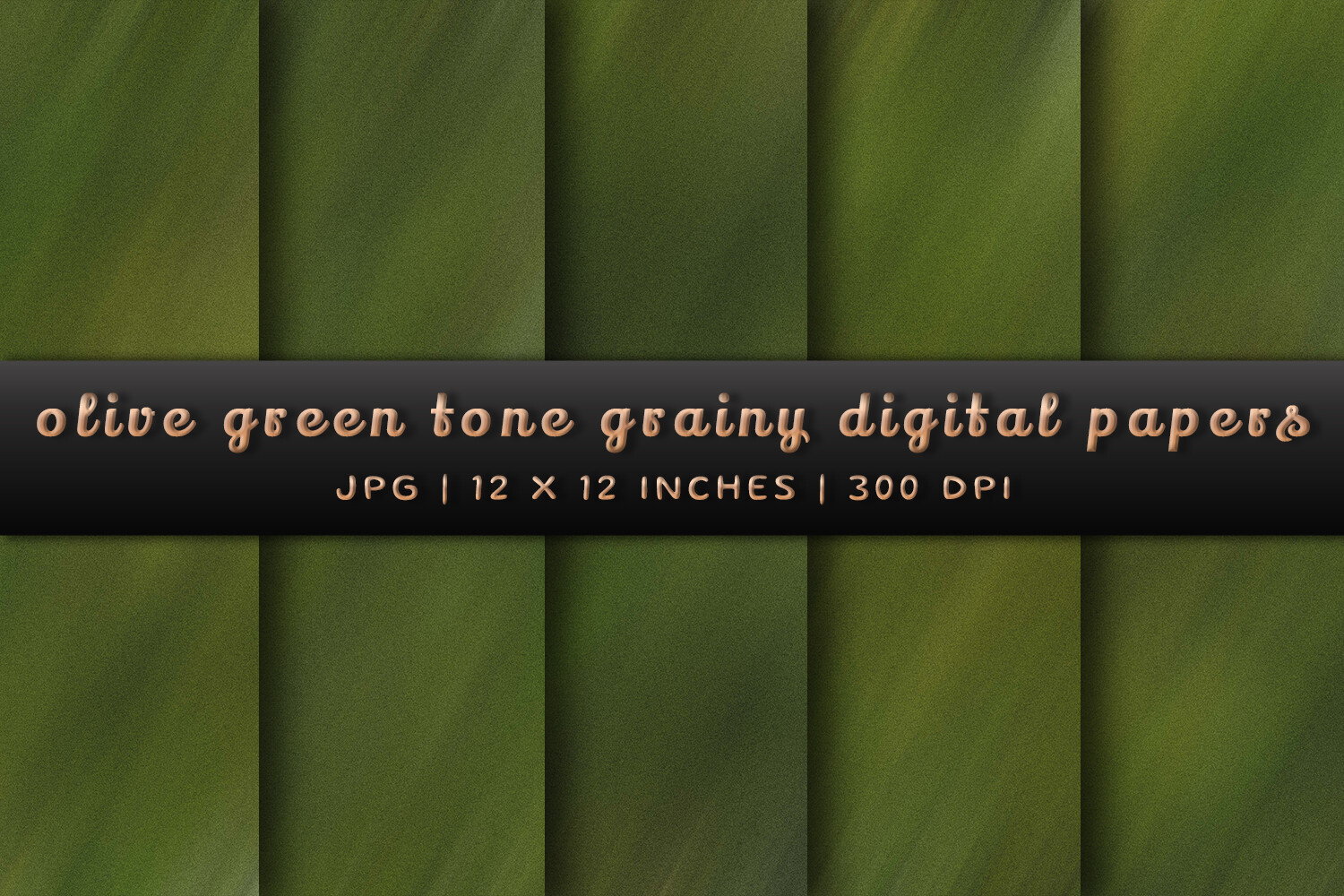 Olive Green Tone Grainy Digital Papers Graphic by Pugazh Logan ...
