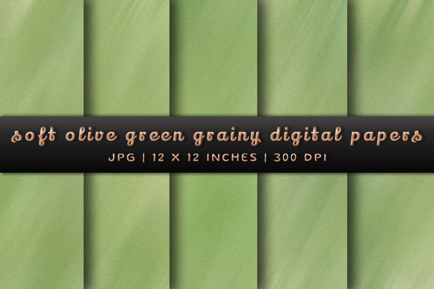 Soft Olive Green Grainy Digital Papers Graphic by Pugazh Logan ...