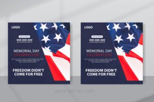 USA Memorial Day Celebration Graphic by VMSIT · Creative Fabrica
