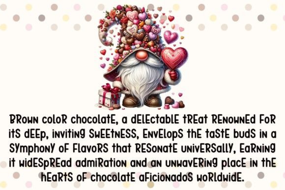 Brown Sweet Flavor Font PNG with transparent background - Preview 3