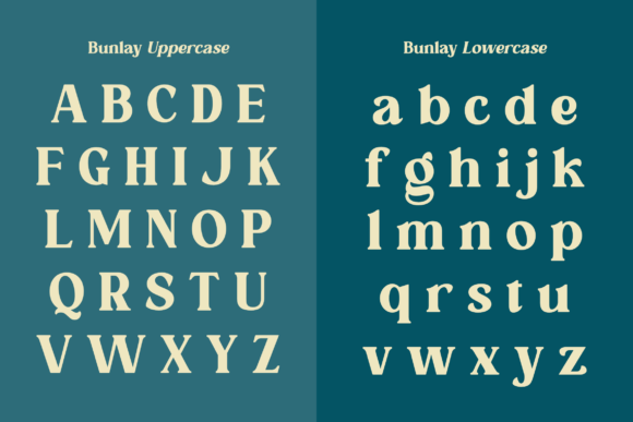 Bunlay Font - Preview 1