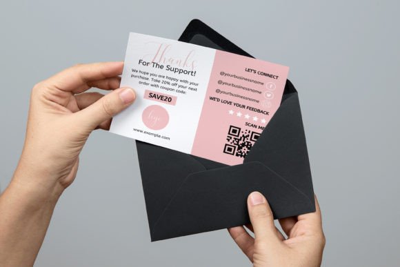 Canva Business Thank You Card - Business