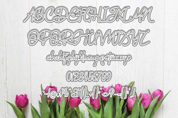 Carried Away Love Font - Preview 1