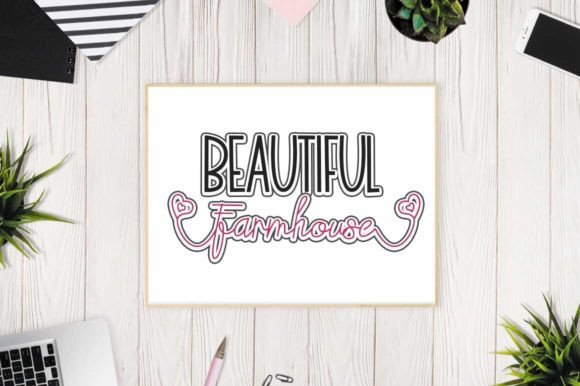 Carried Away Love Font - Preview 3