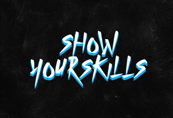 Cyberpunky Font font preview - 1
