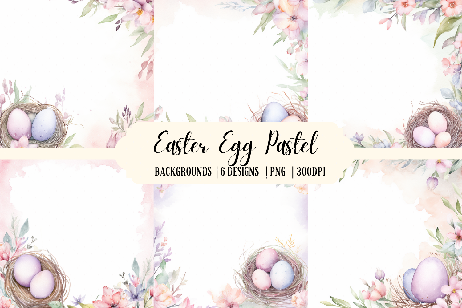 Easter Egg Pastel Background Graphic by Babydell Art · Creative Fabrica