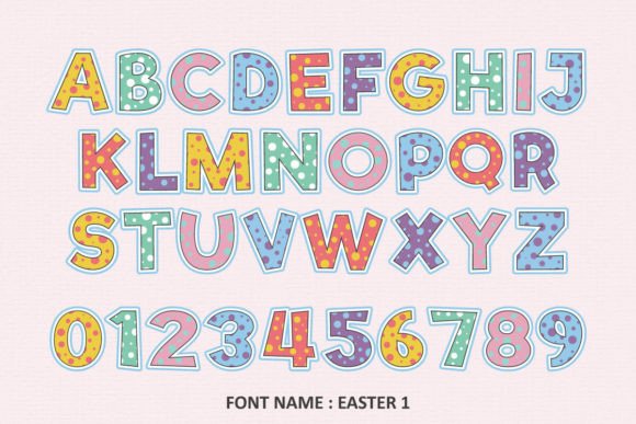 Easter Font - Preview 1